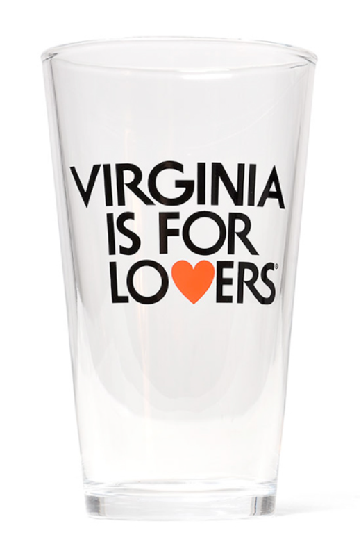 Virginia State Wraparound Shot Glass